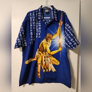 Y2K/90S vintage Mens japanese button up